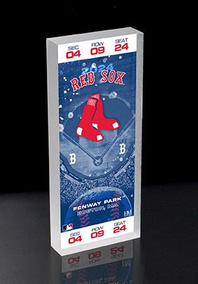 Boston Red Sox 2024 3D Ticket BlocKart