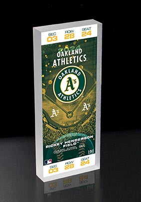 Oakland Athletics 2024 3D Ticket BlocKart