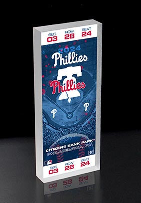Philadelphia Phillies 2024 3D Ticket BlocKart