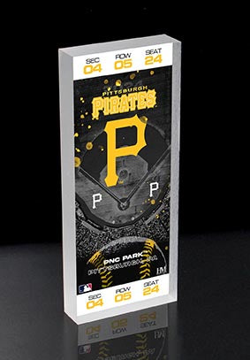 Pittsburgh Pirates 2024 3D Ticket BlocKart