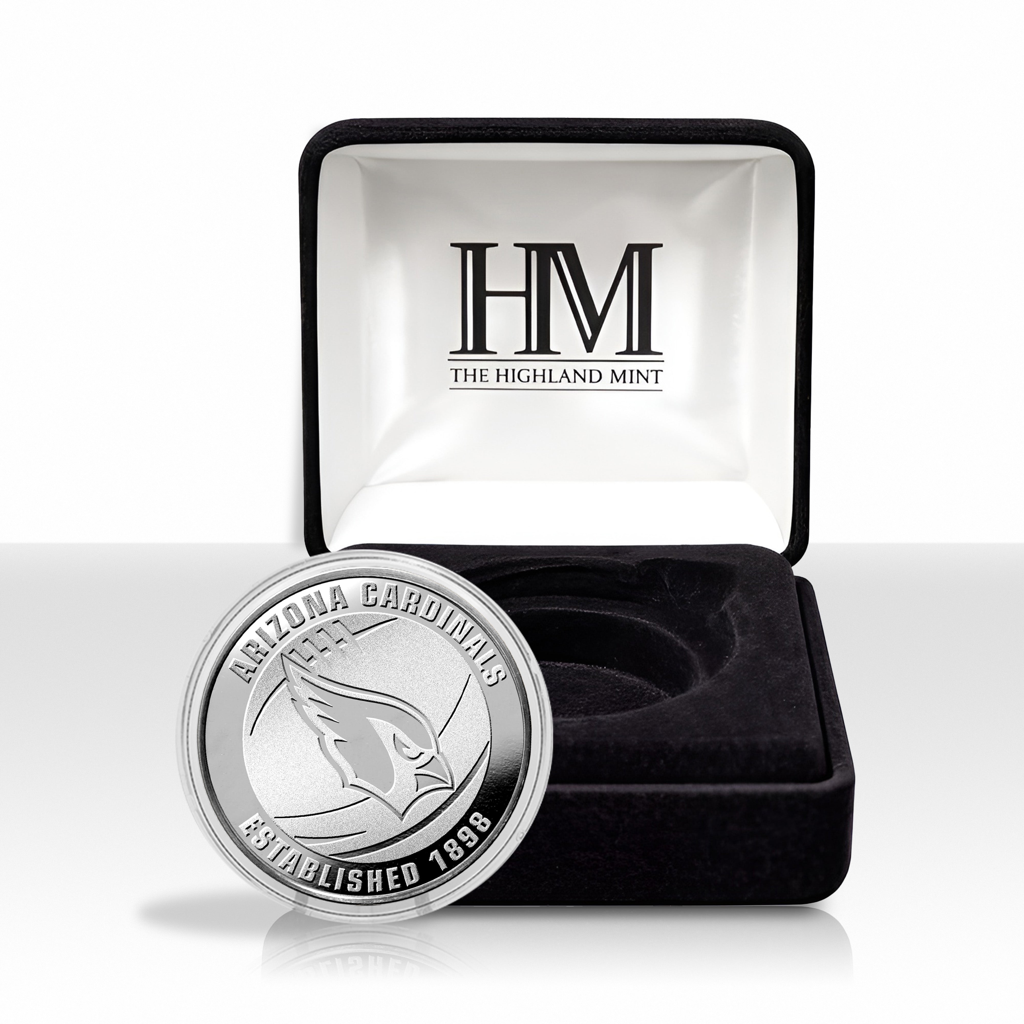 Arizona Cardinals 2026 Silver Plated Game Flip Coin – The Highland