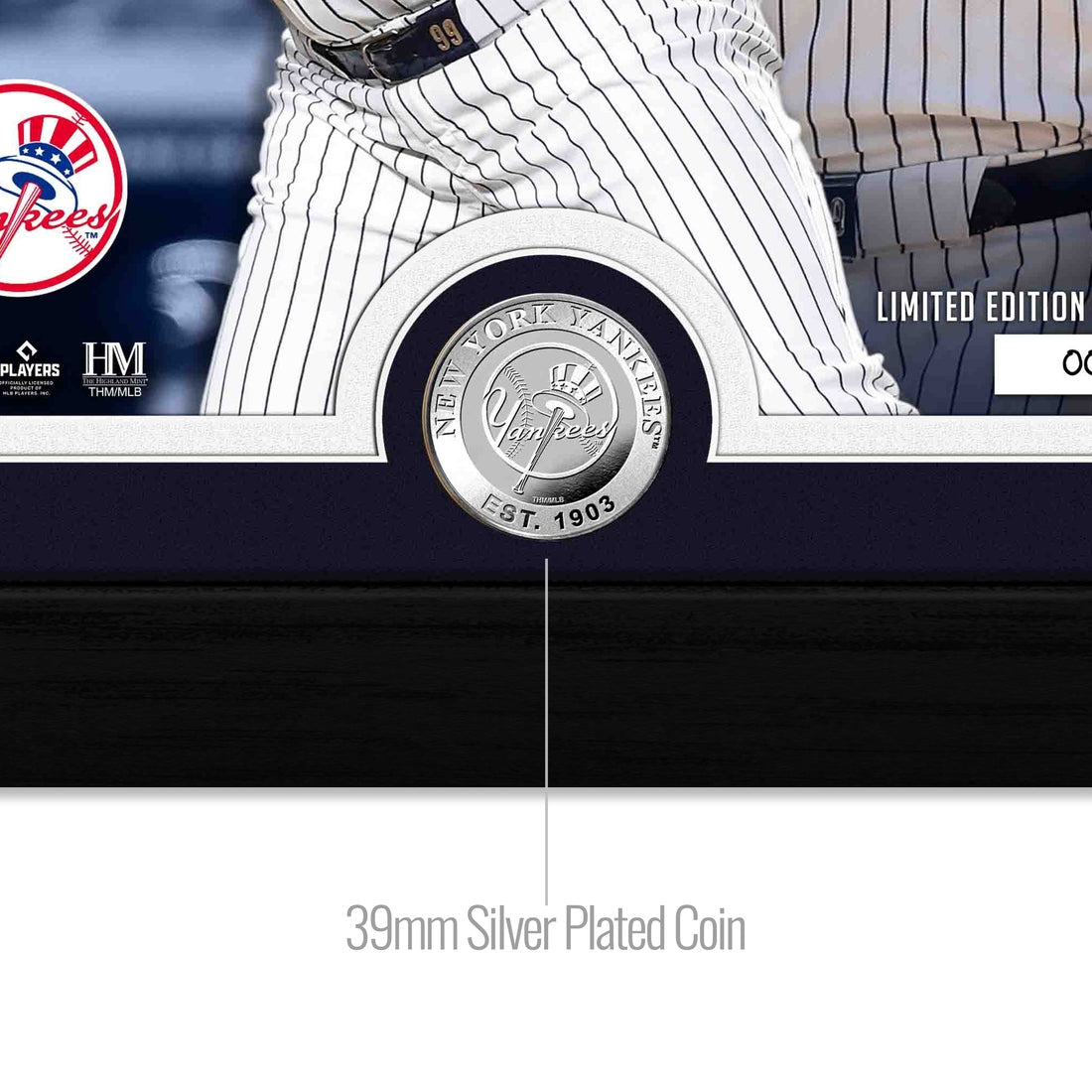 Aaron Judge American League MVP Bronze Coin Photo Mint