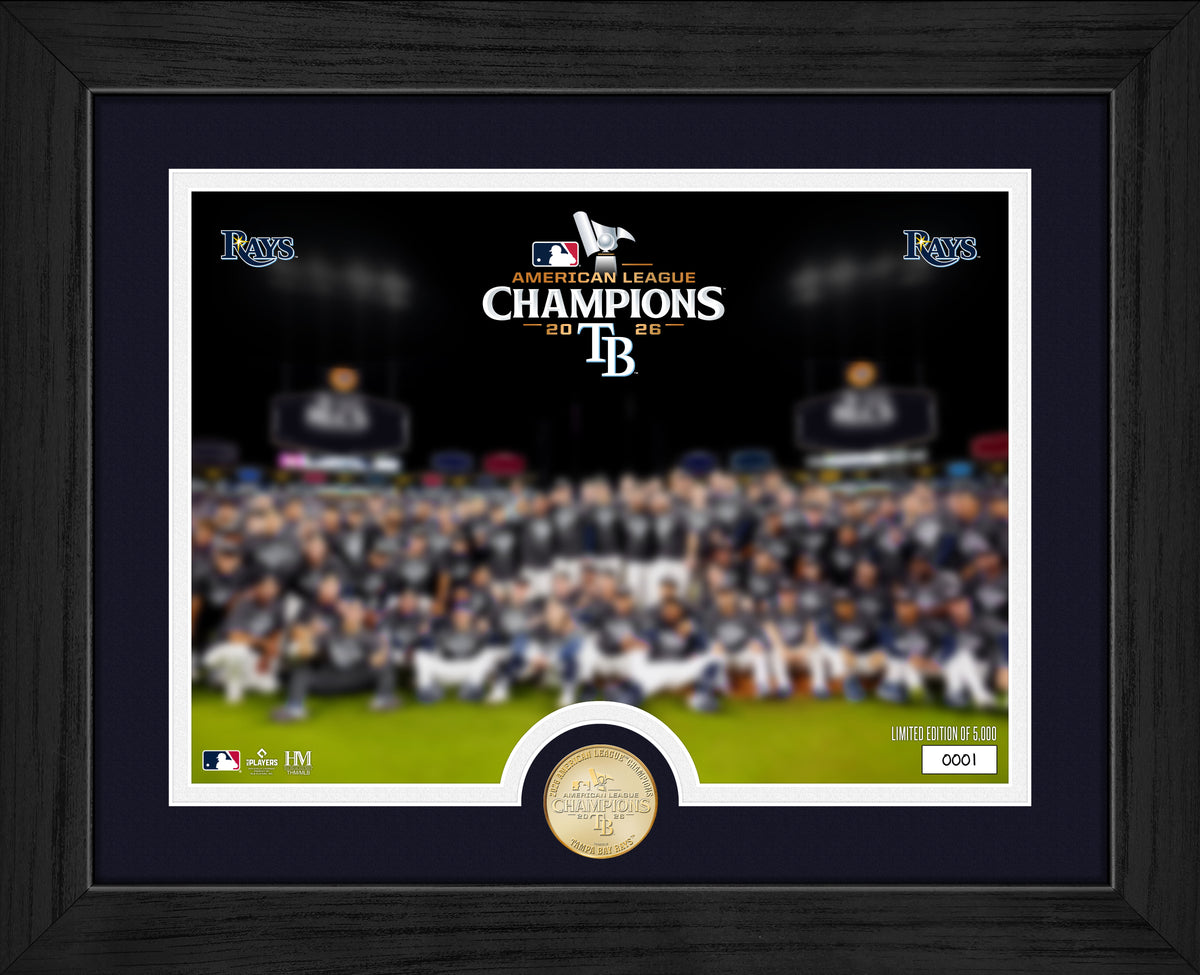 Tampa Bay Rays 2026 AL Champions Celebration Bronze Coin Photo Mint