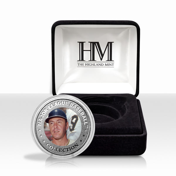 Bill Mazeroski Baseball Hall of Fame Silver Color Coin