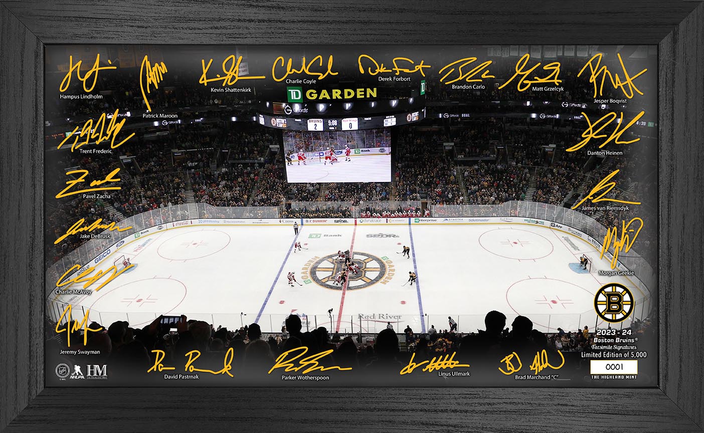 Boston Bruins 2023-24 Signature Rink