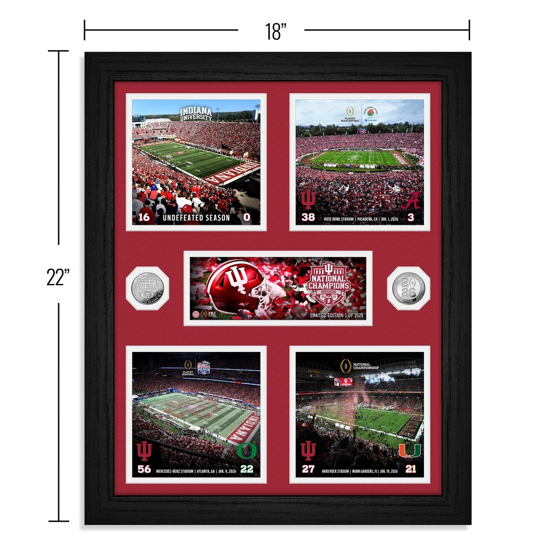 Indiana University 2025-26 CFP National Champions Memorable Moments