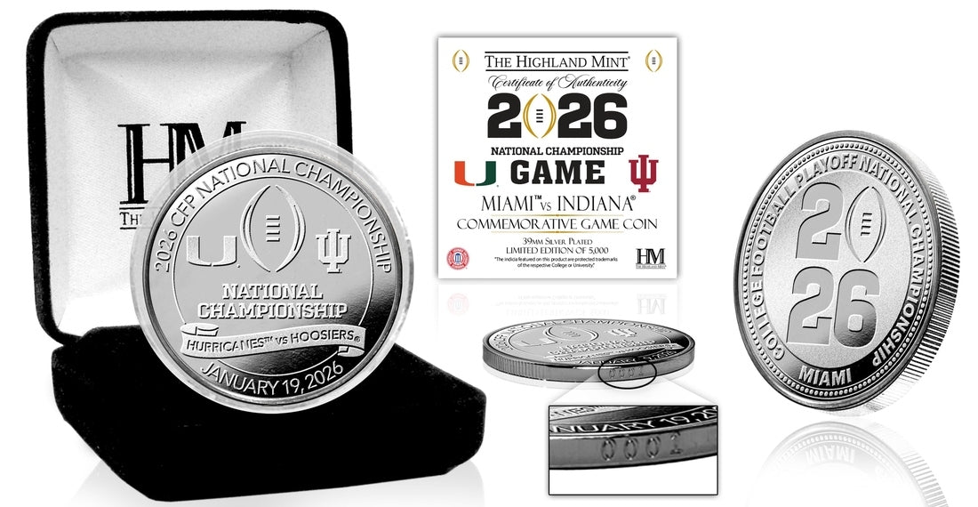 2025-26 CFP National Championship Silver Game Coin