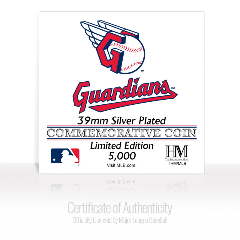 Cleveland Guardians Silver Mint Coin