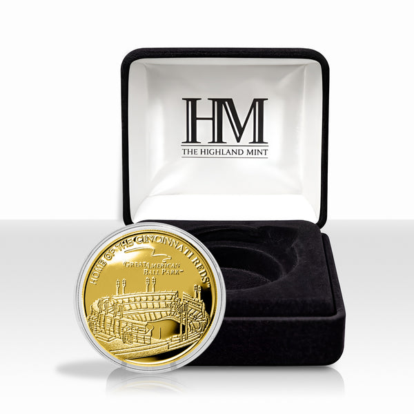 Cincinnati Reds Stadium Gold Mint Coin