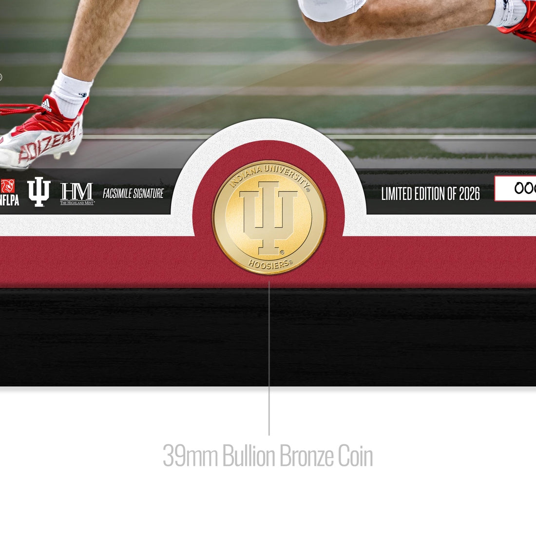 Fernando Mendoza Indiana University Hoosiers Bronze Coin Photo Mint