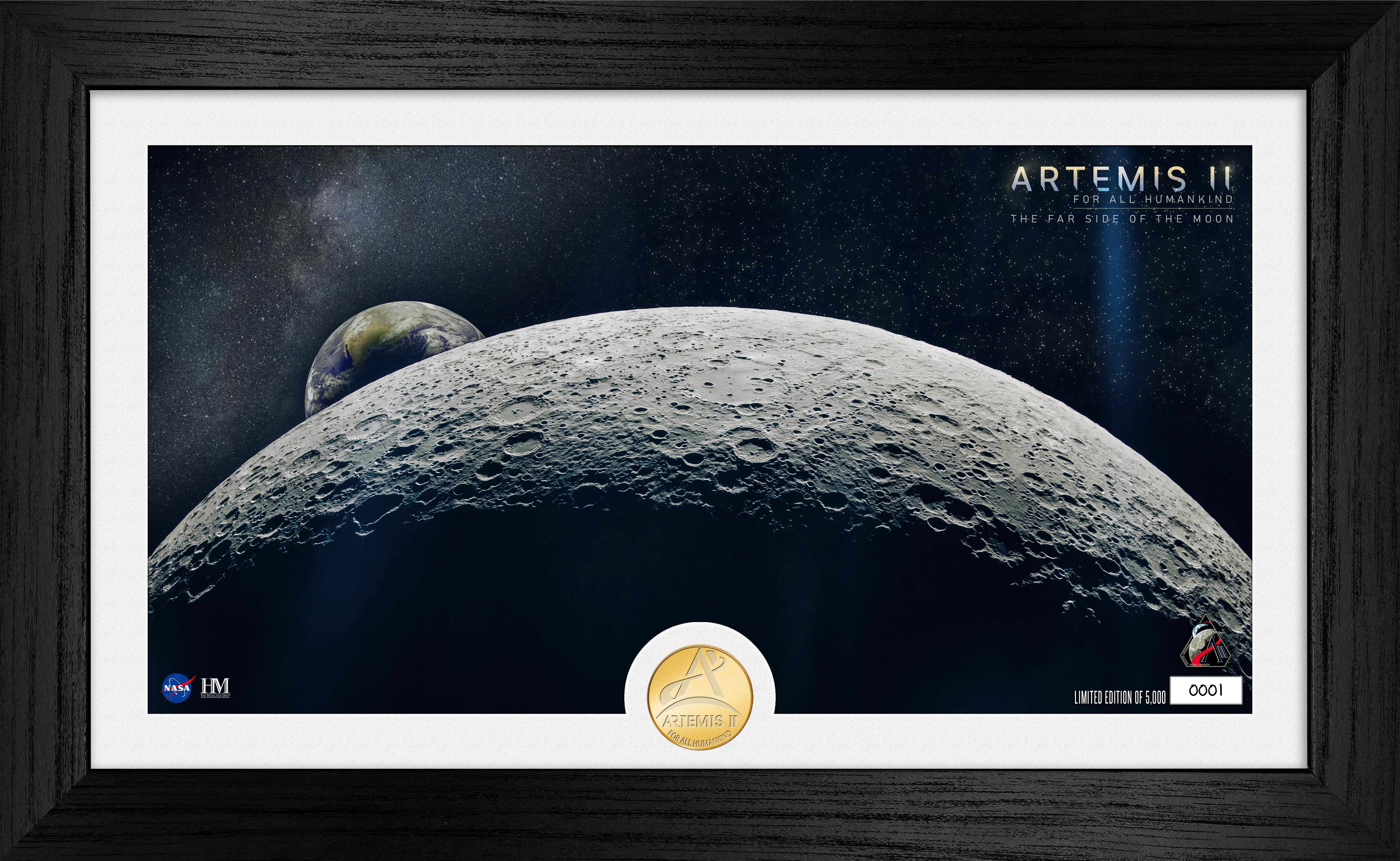 Artemis II The Path to Liftoff Bronze Coin Pano