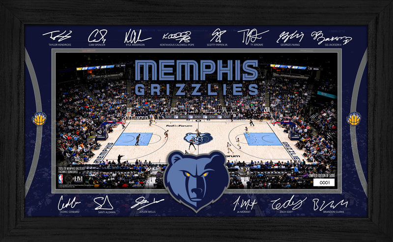 Memphis Grizzlies 2025 Signature Court 