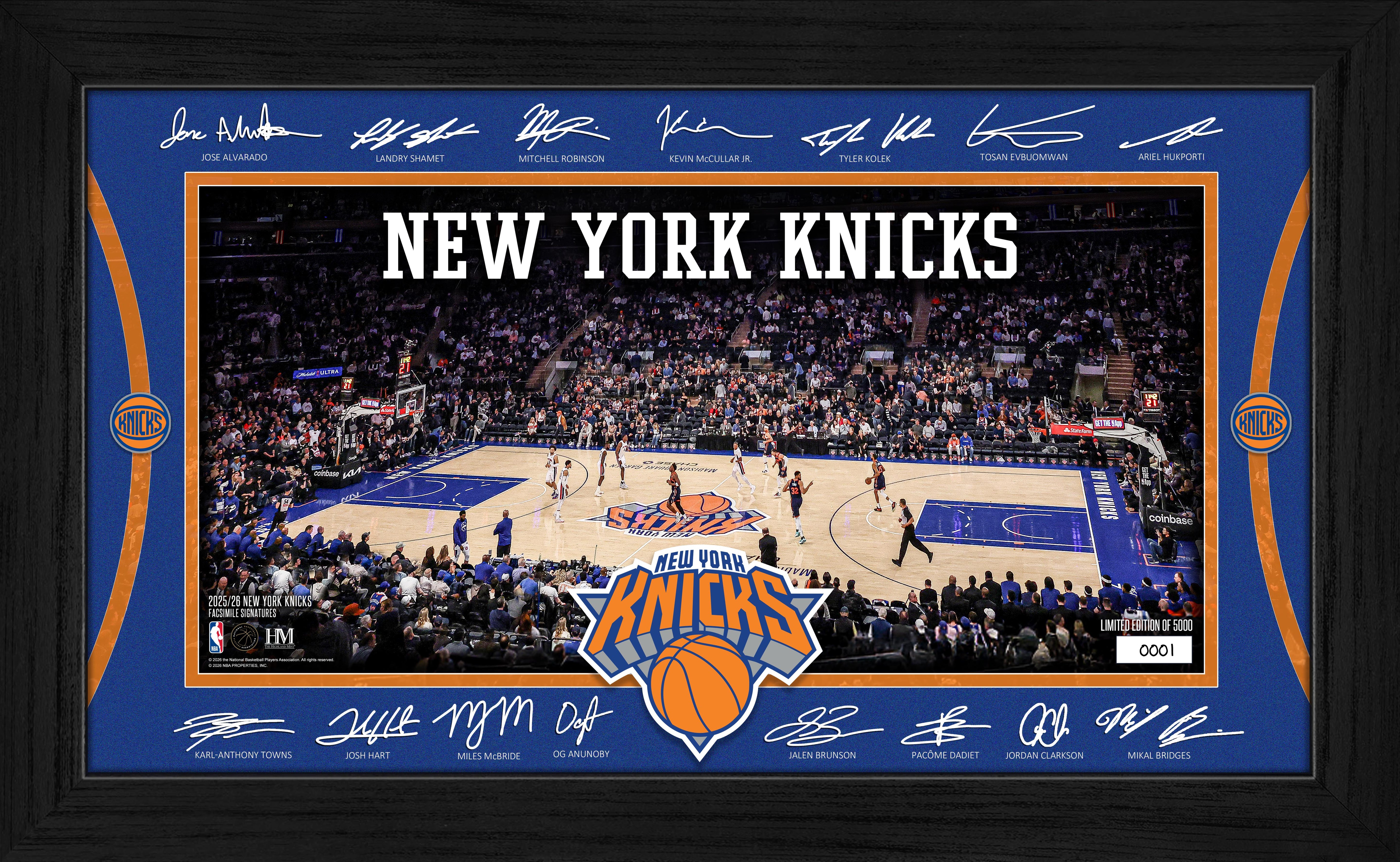 New York Knicks 2025 Signature Court 
