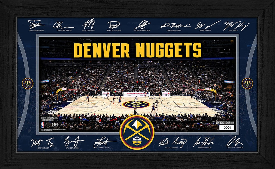 Denver Nuggets 2025 Signature Court 