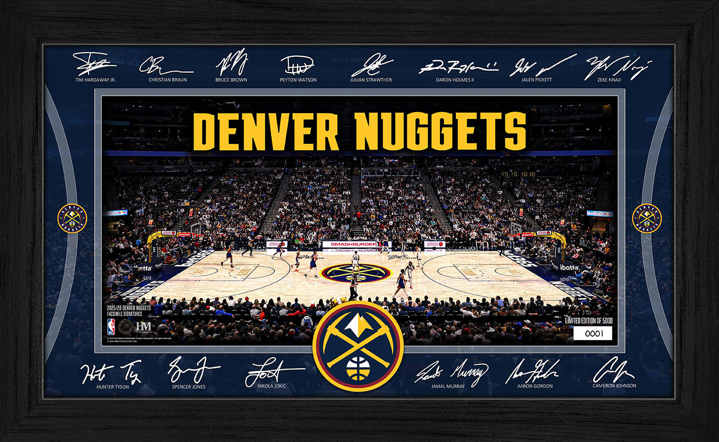 Denver Nuggets 2025 Signature Court 