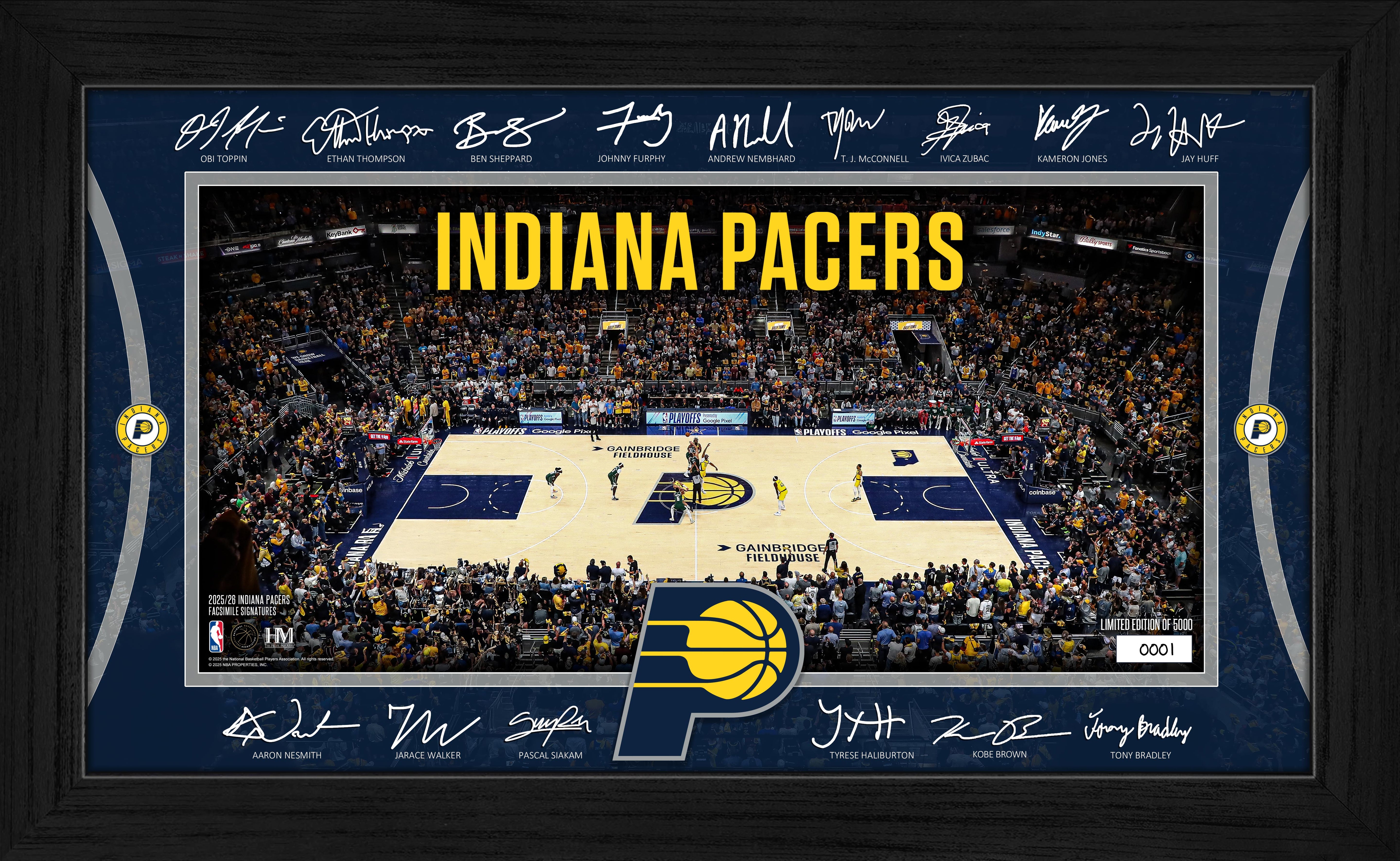 Indiana Pacers 2025 Signature Court 
