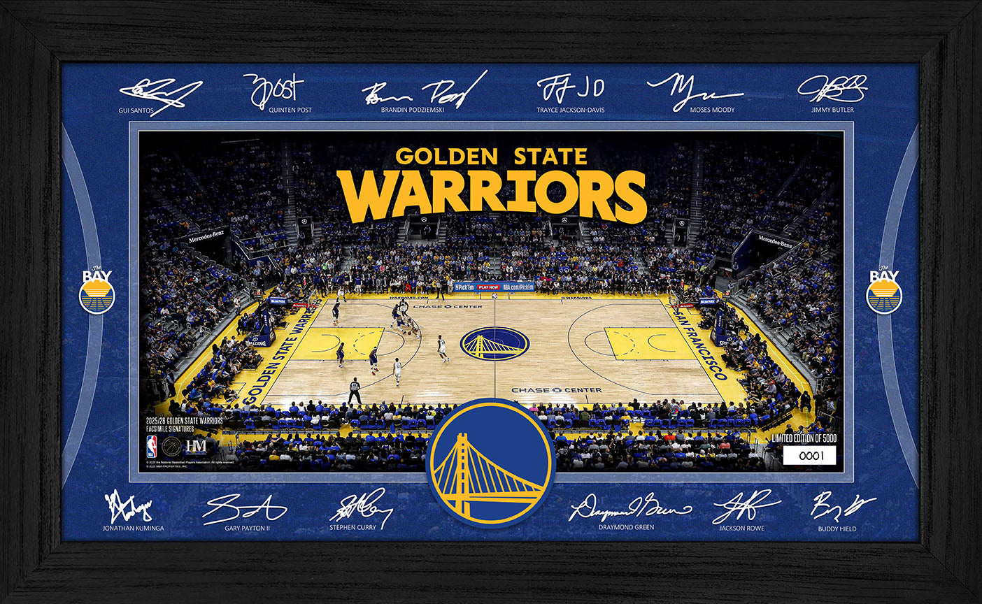 Golden State Warriors 2025 Signature Court 
