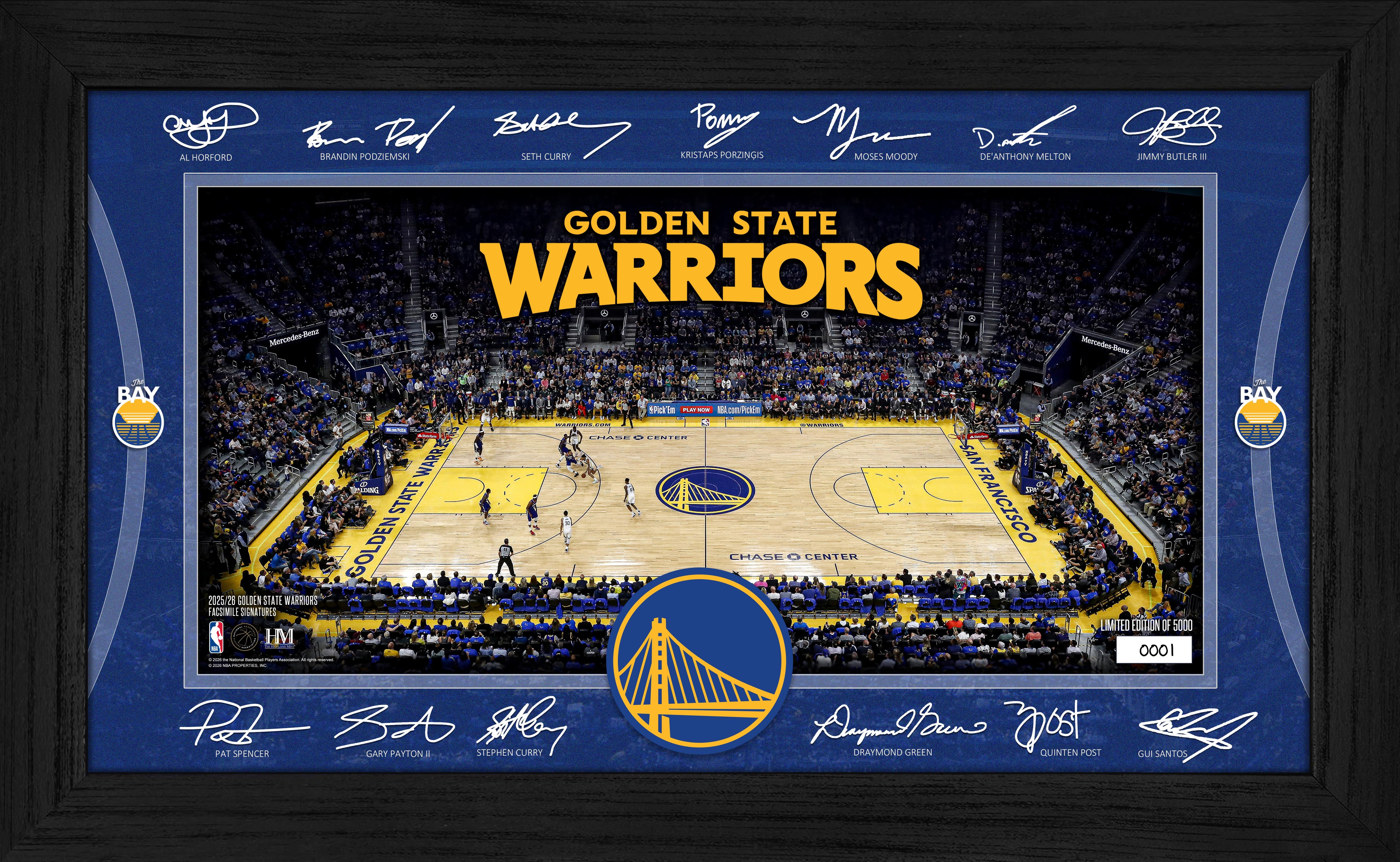 Golden State Warriors 2025 Signature Court
