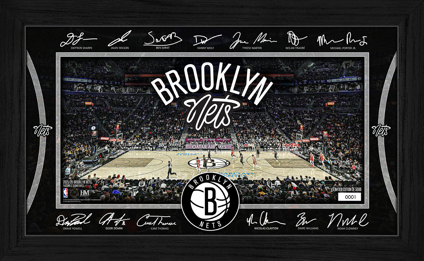 Brooklyn Nets 2025 Signature Court 