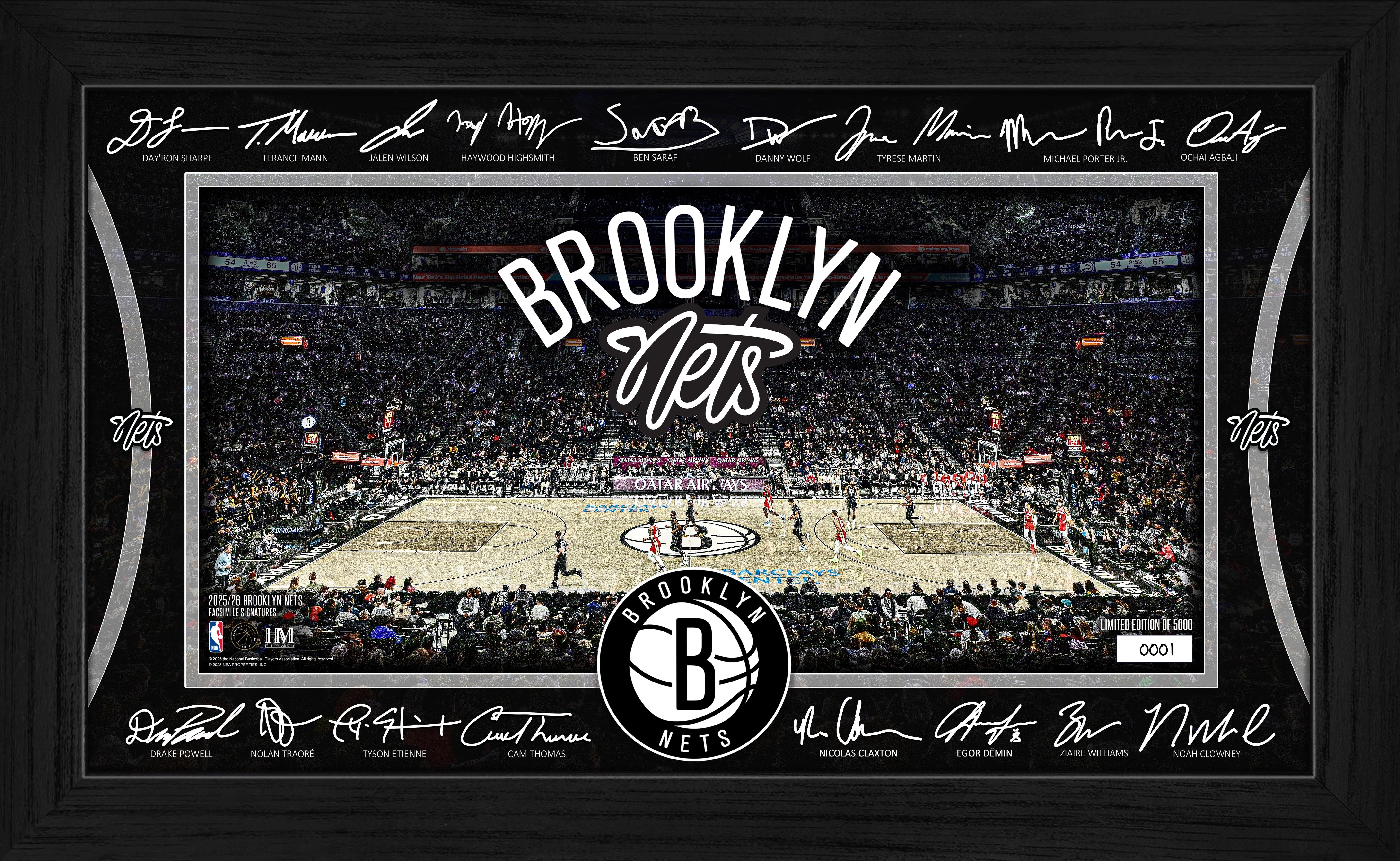 Brooklyn Nets 2025 Signature Court