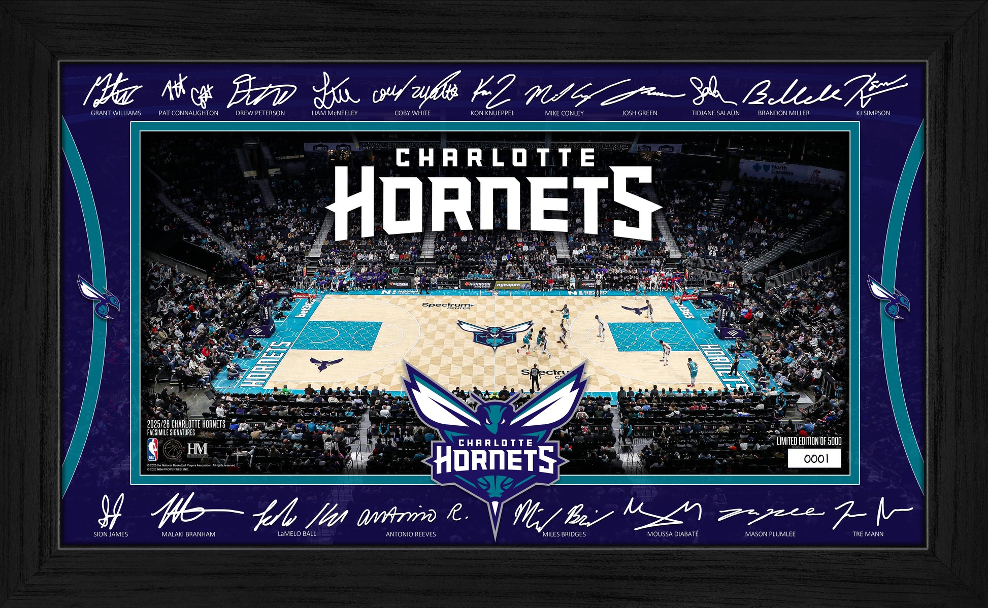 Charlotte Hornets 2025 Signature Court
