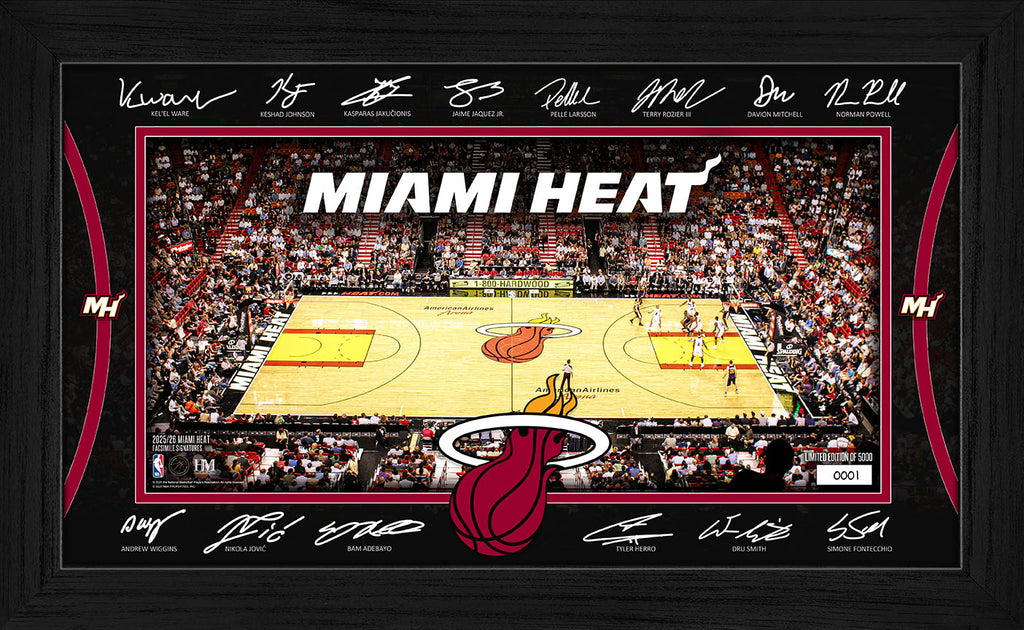 Miami Heat 2025 Signature Court
