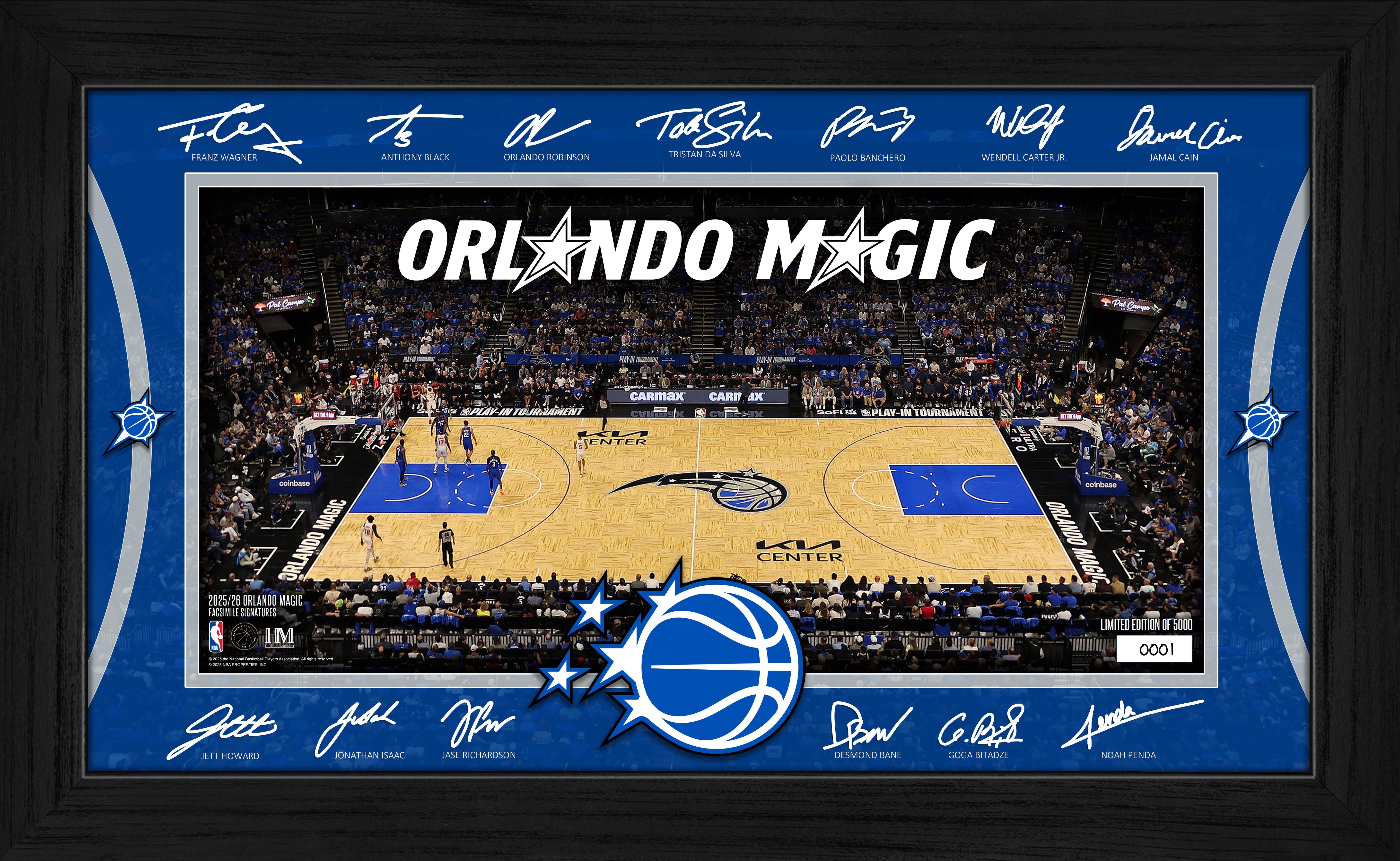 Orlando Magic 2025 Signature Court 