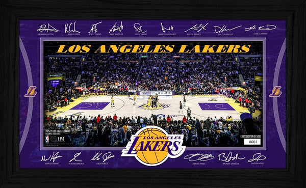 Los Angeles Lakers 2025 Signature Court