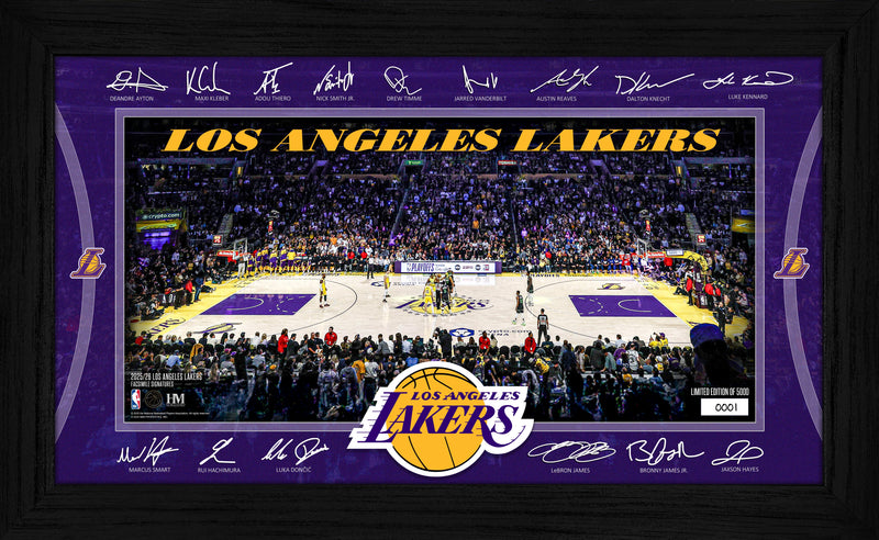 Los Angeles Lakers 2025 Signature Court