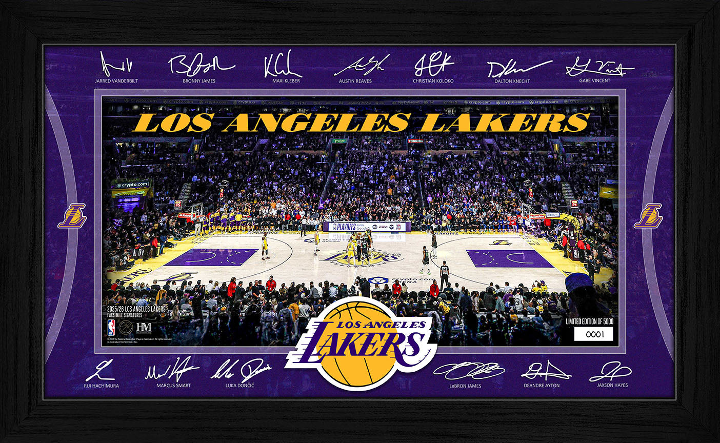 Los Angeles Lakers 2025 Signature Court