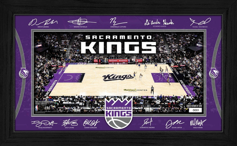 Sacramento Kings 2025 Signature Court