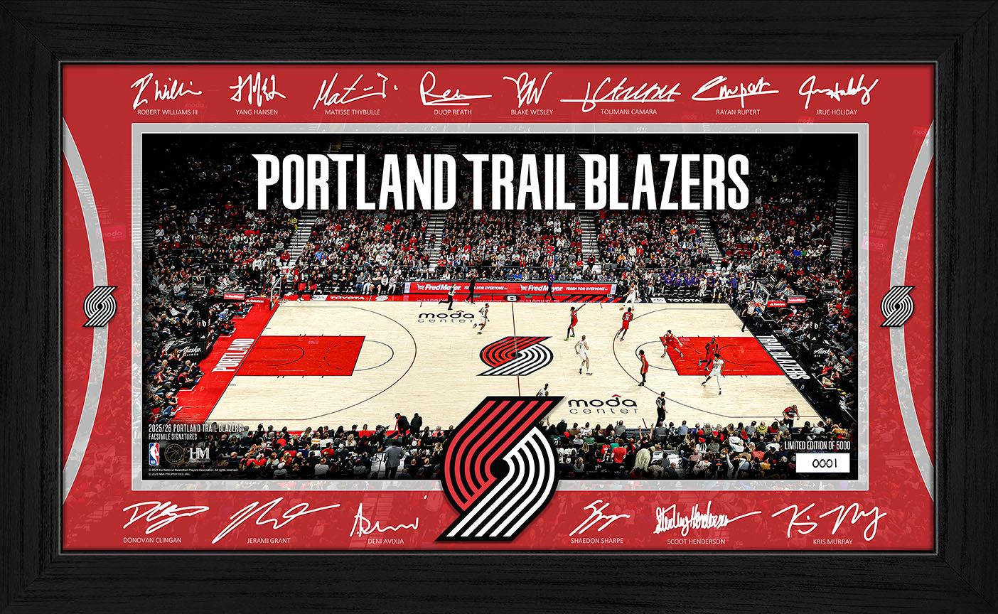 Portland Trail Blazers 2025 Signature Court 