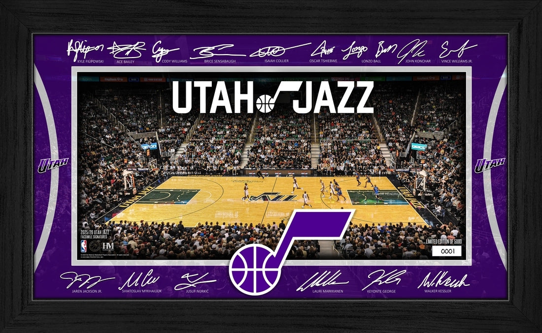 Utah Jazz 2025 Signature Court 
