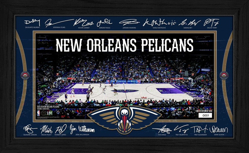 New Orleans Pelicans 2025 Signature Court