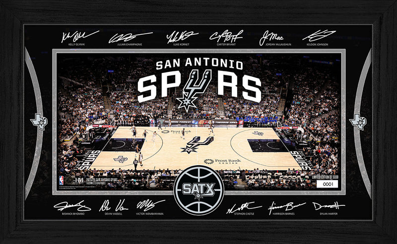 San Antonio Spurs 2025 Signature Court 