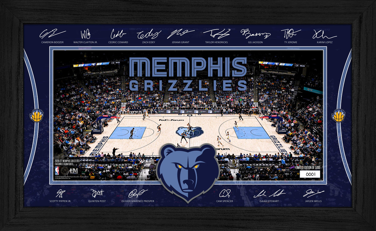Memphis Grizzlies 2026-27 Signature Court
