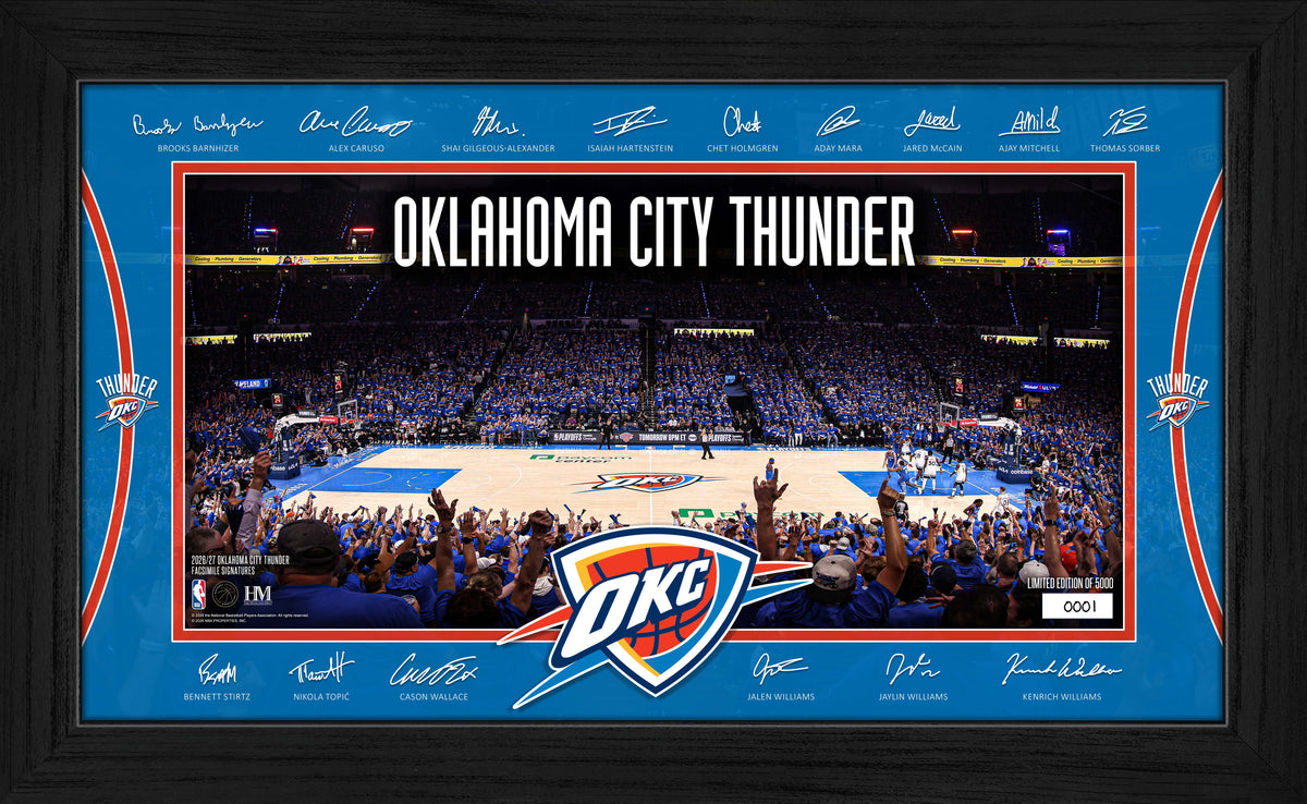 Oklahoma City Thunder 2026-27 Signature Court