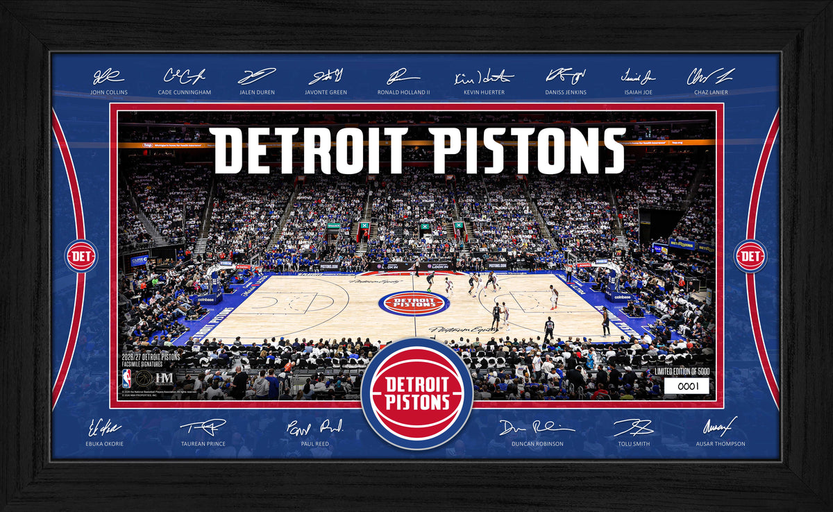 Detroit Pistons 2026-27 Signature Court