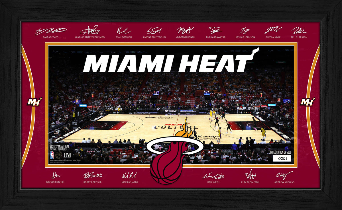 Miami Heat 2026-27 Signature Court