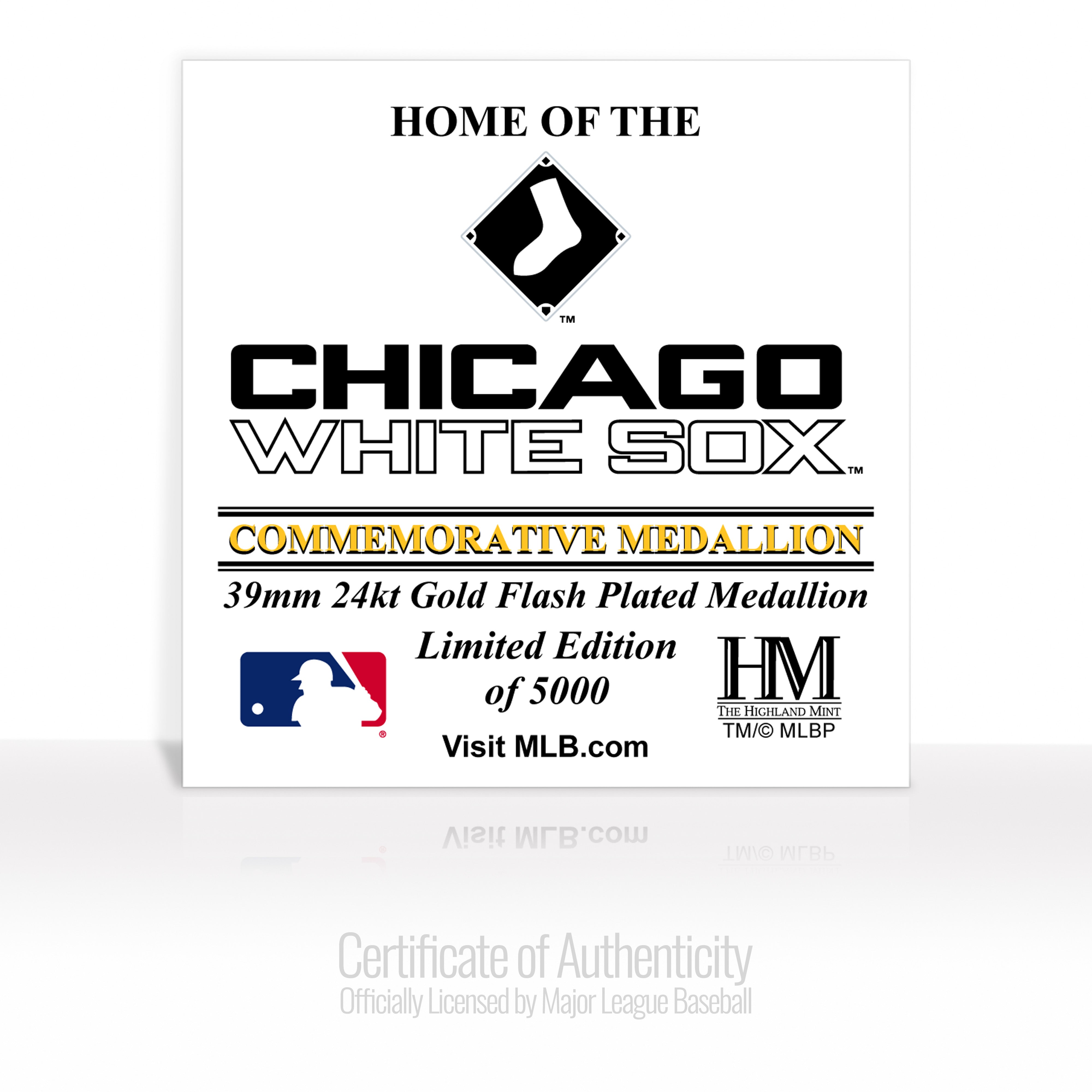 Chicago White Sox Stadium Gold Mint Coin