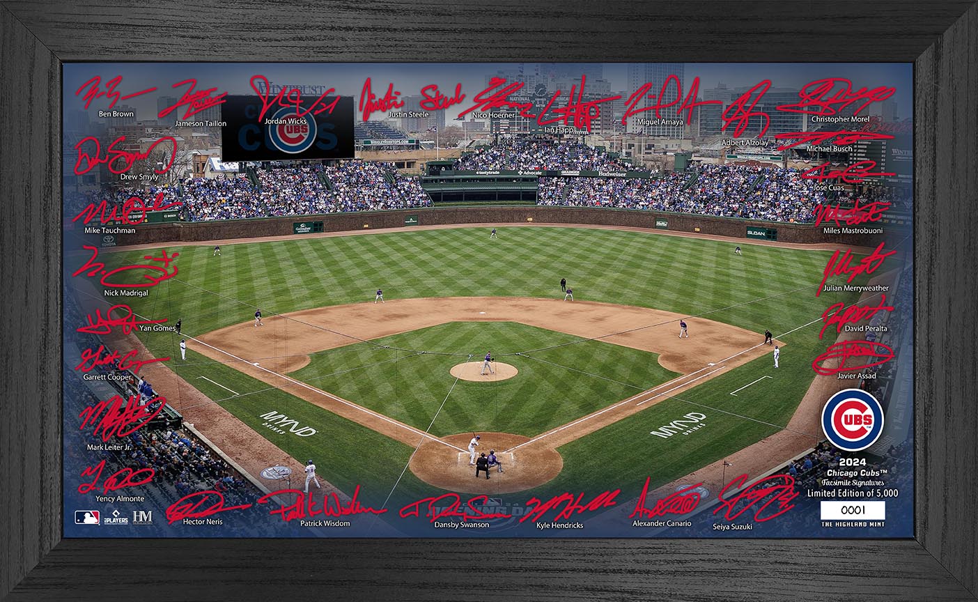 Chicago Cubs 2024 Signature Field