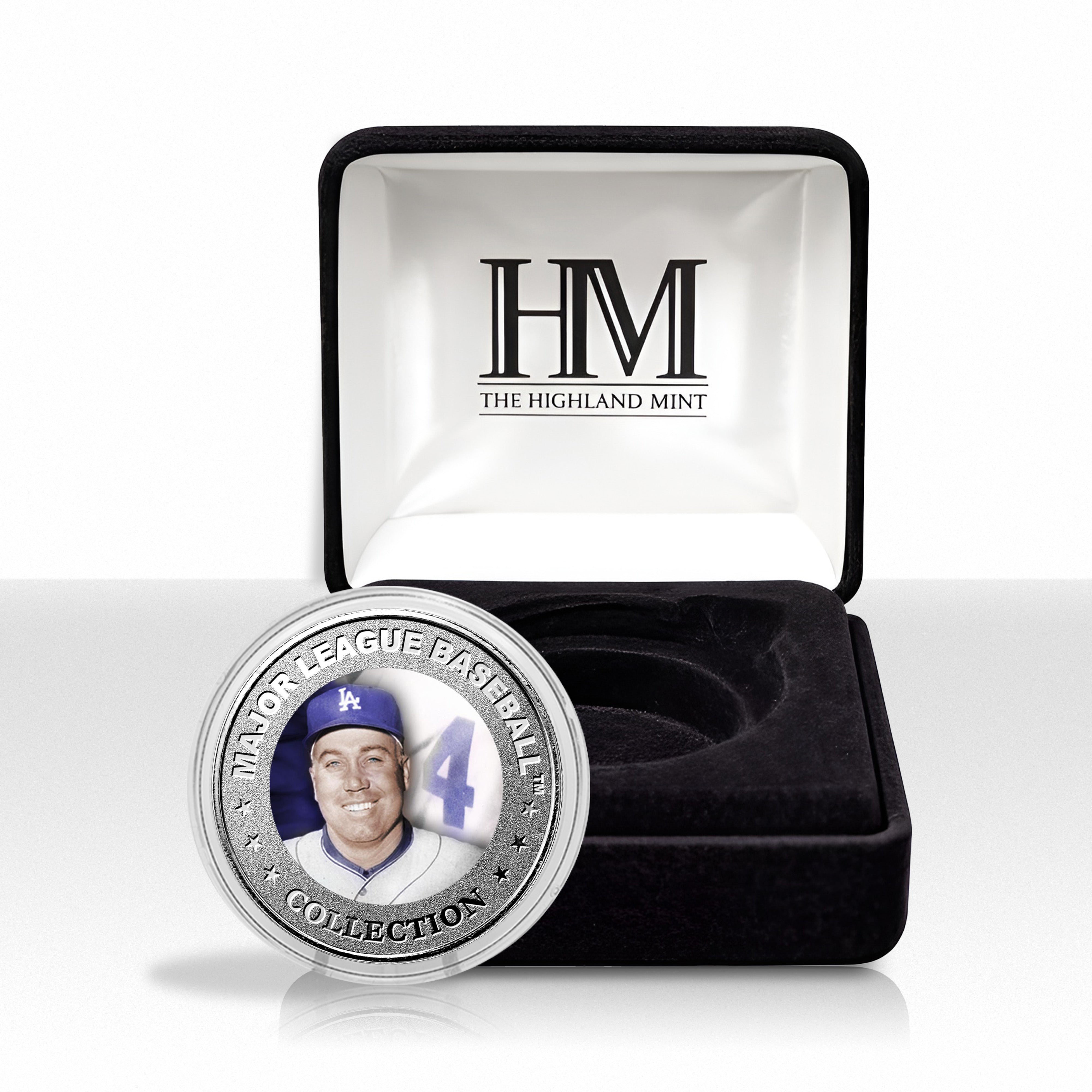 Duke Snider Baseball Hall of Fame Silver Color Coin