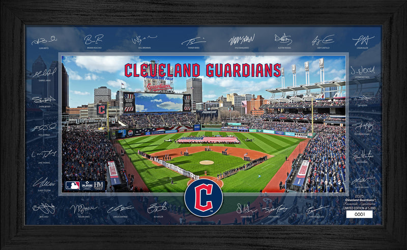 Cleveland Guardians 2025 Signature Field Frame