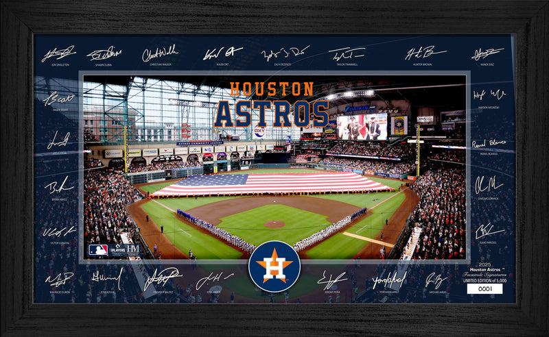 Houston Astros 2025 Signature Field Frame