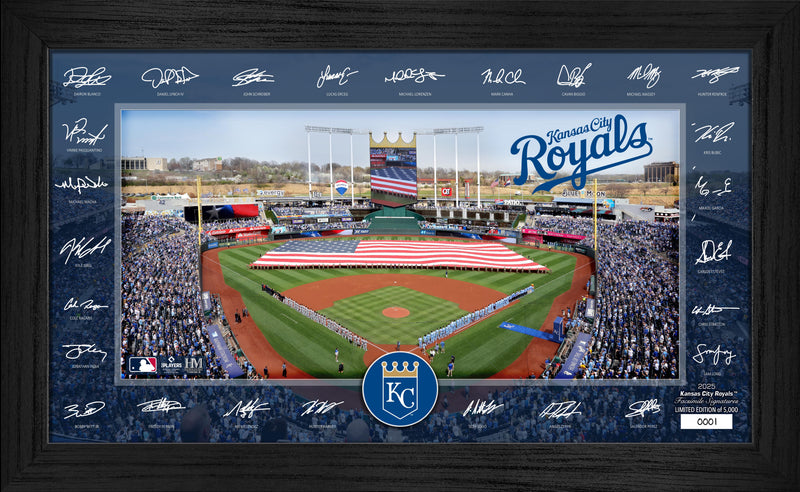 Kansas City Royals 2025 Signature Field Frame