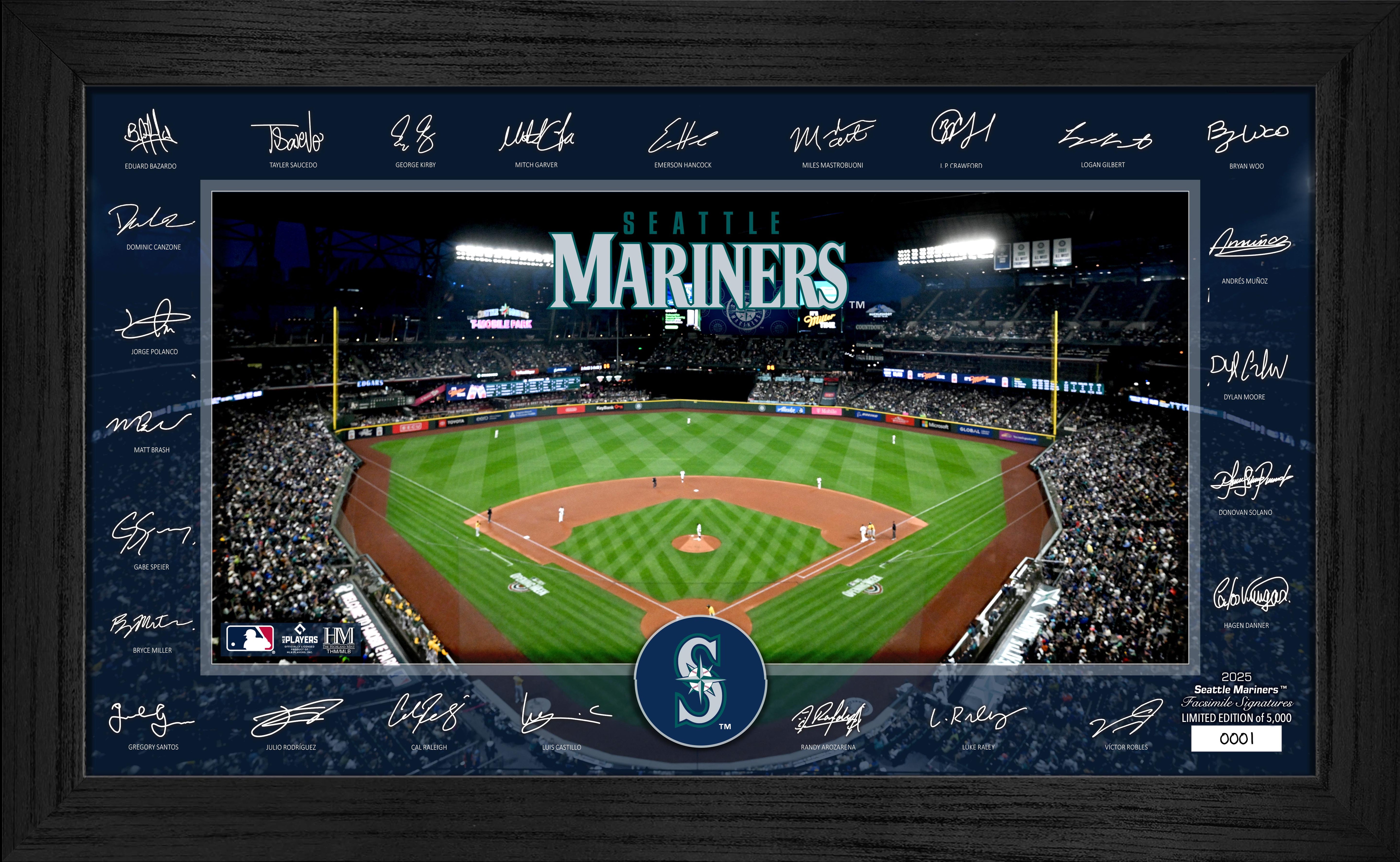Seattle Mariners 2025 Signature Field Frame