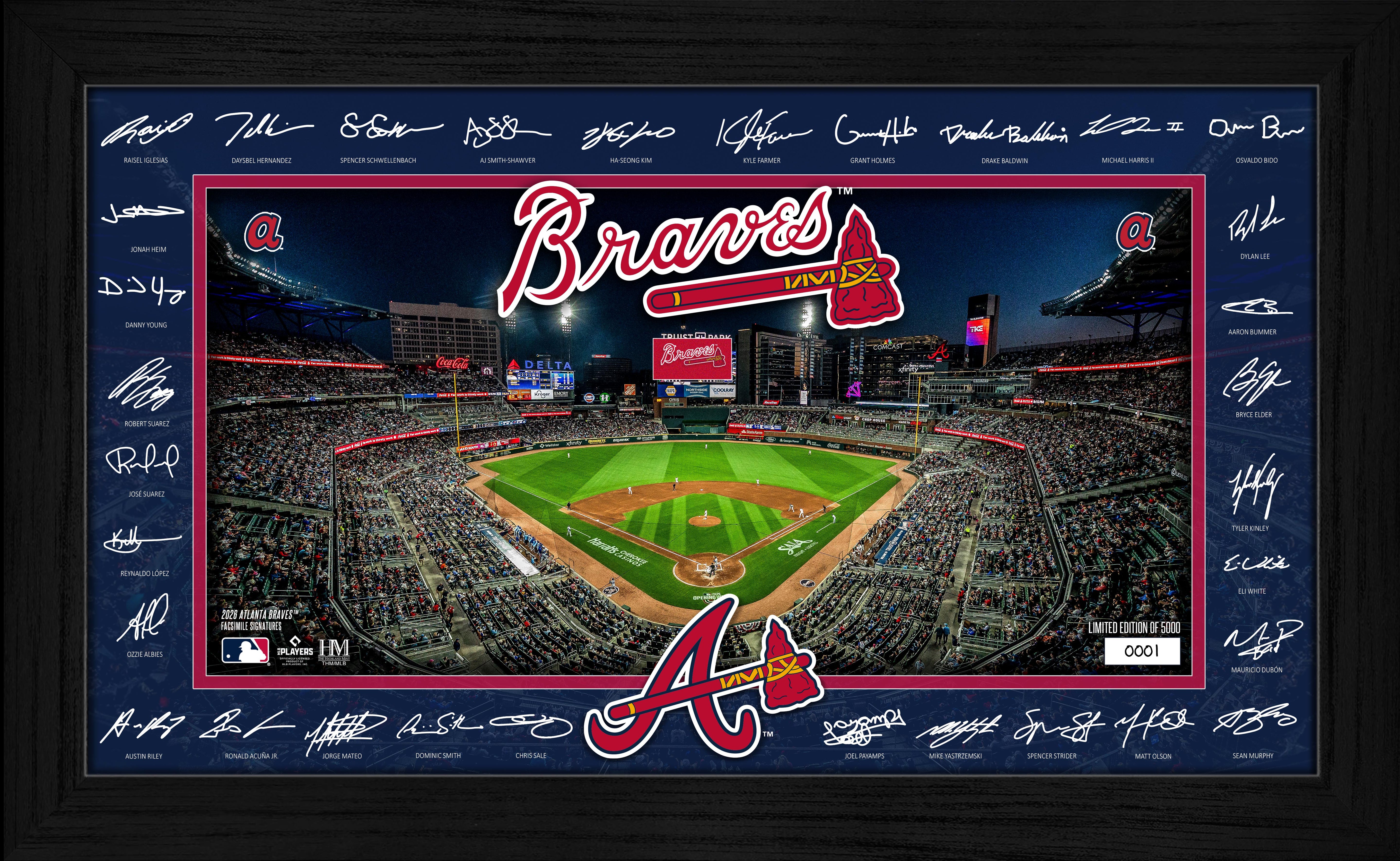 Atlanta Braves 2026 Signature Field Frame