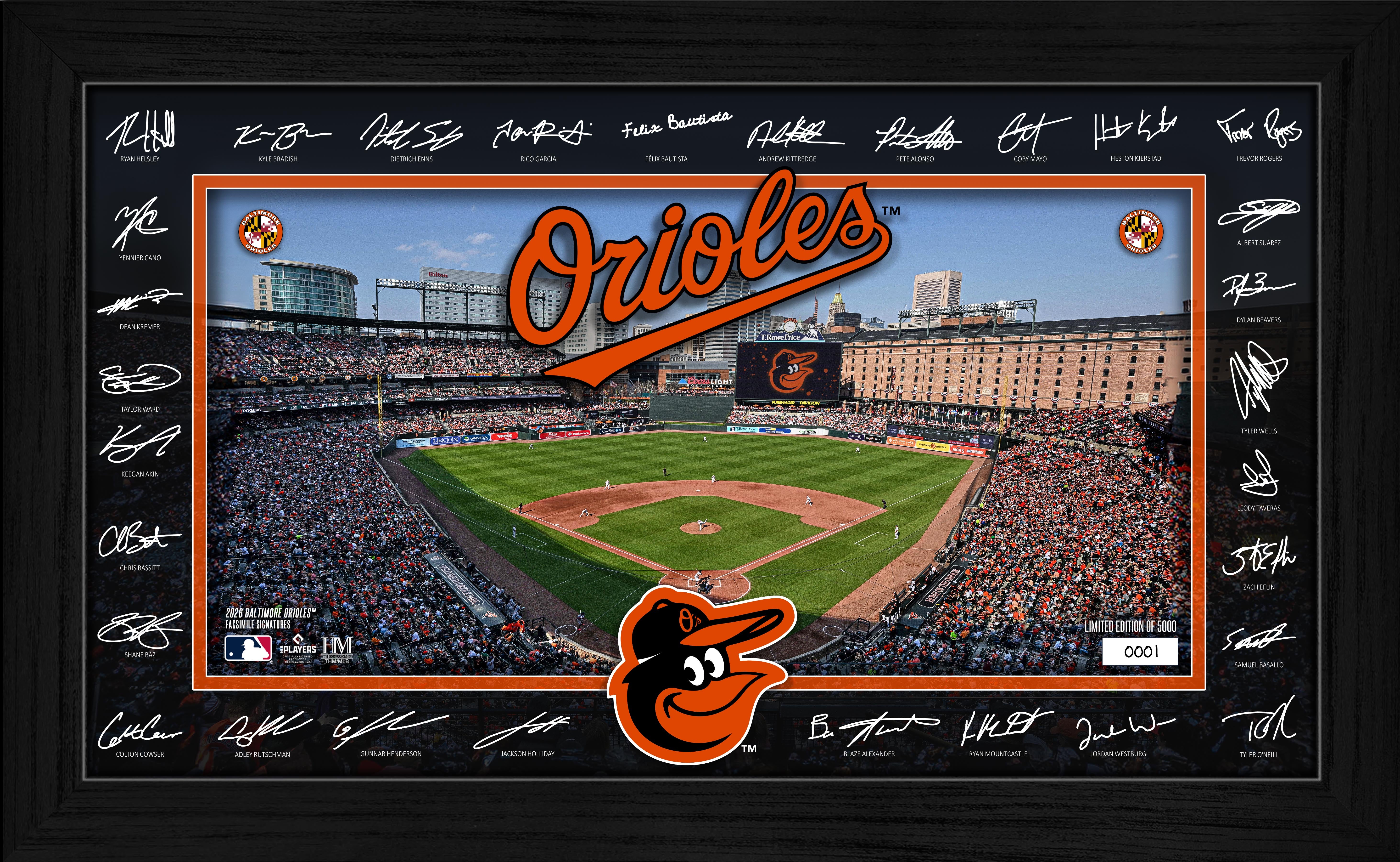 Baltimore Orioles 2026 Signature Field Frame