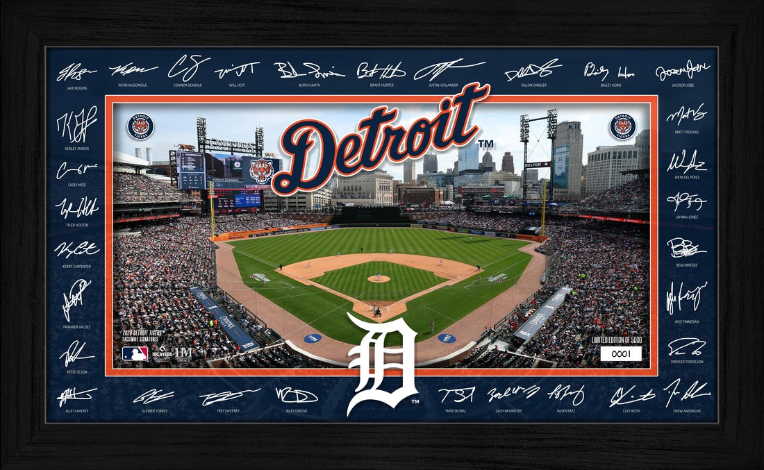 Detroit Tigers 2026 Signature Field Frame