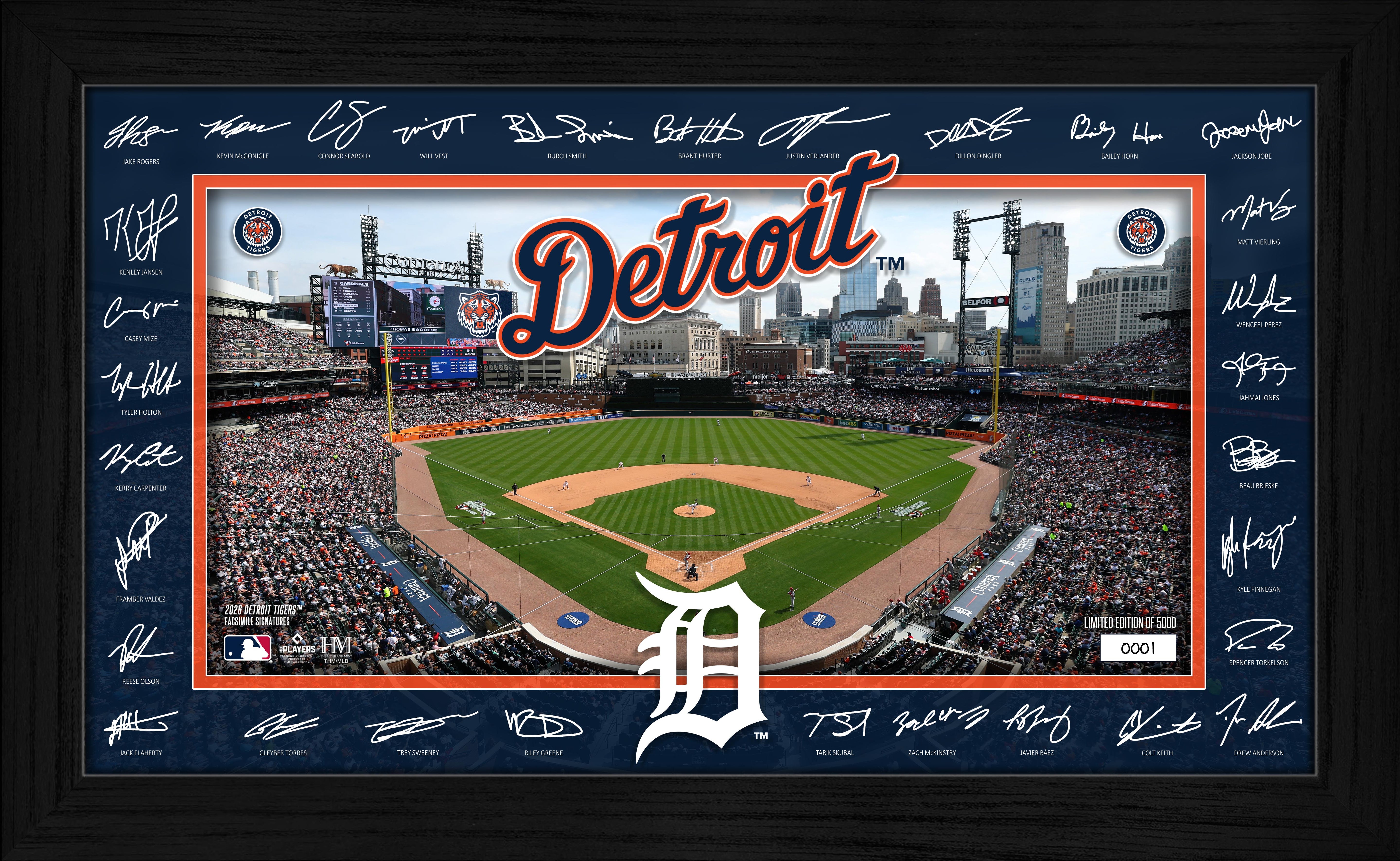 Detroit Tigers 2026 Signature Field Frame